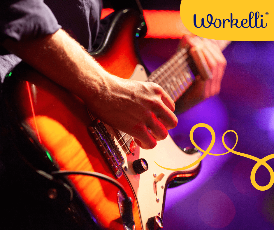 Lekcje gry na gitarze: Promuj swoje kursy na Workelli