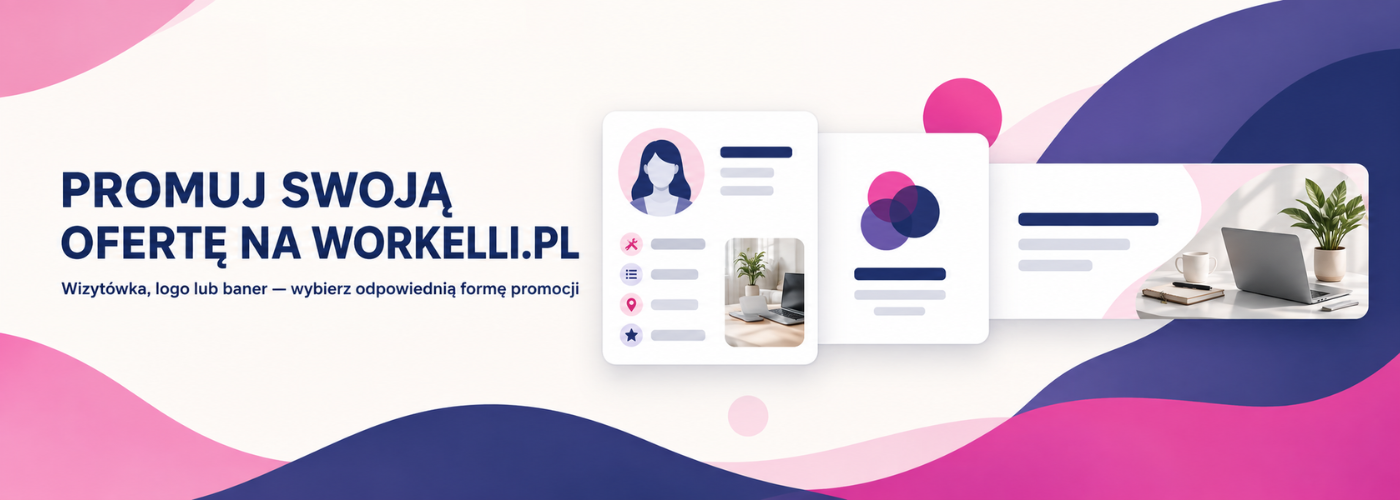 Wizytówki, logotypy i banery na Workelli.pl